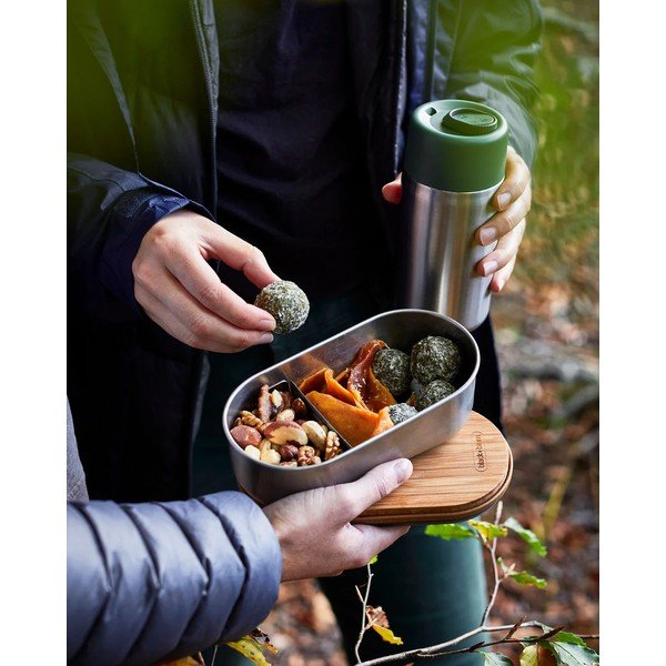 Cutie pentru prânz 2 buc. compartimentată Bento – Black + Blum-image-1