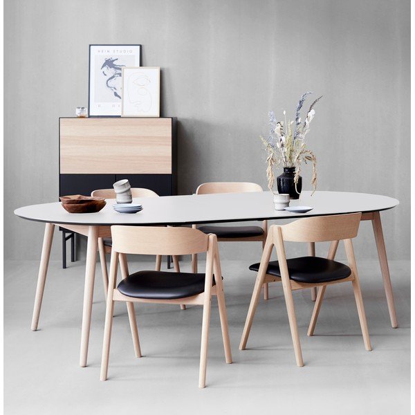 Scaun de dining  din piele Mette – Hammel Furniture-image-4