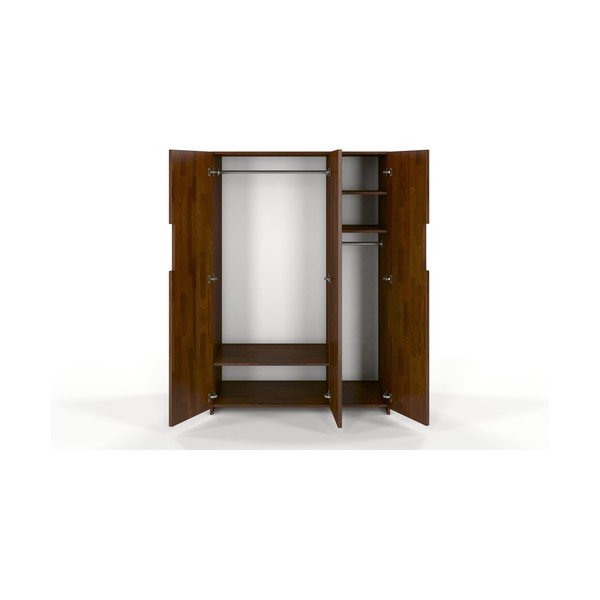 Dulap de pin maro Skandica Bergman, 128 x 180 cm-image-2