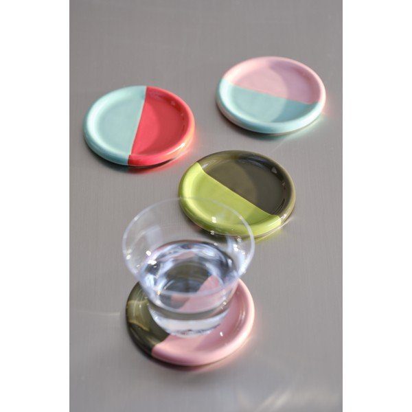 Coasters 4 buc. Block – Jotex-image-1