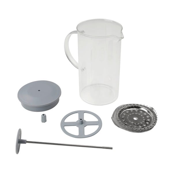 Cafetieră din sticlă borosilicată Fackelmann French Press, 1 l-image-2