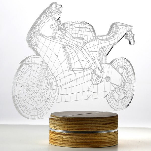 Veioză 3D Moto-image-1