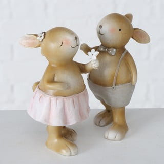 Set 2 decorațiuni cu model de Paște Boltze Rabbit