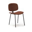 Scaune de dining burgundy 2 buc. Arus – Marckeric