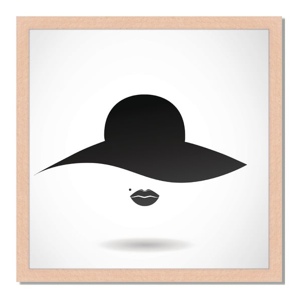 Tablou înrămat Liv Corday Scandi Magic Hat, 40 x 40 cm