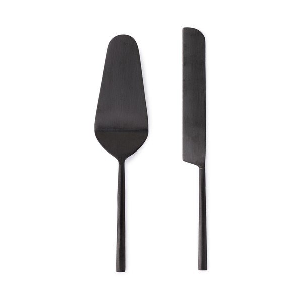 Set pentru servirea tortului 2 buc. din oțel inoxidabil Hestia – Bizzotto