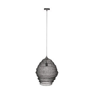Lustră White Label Lena, ø 48 cm, negru
