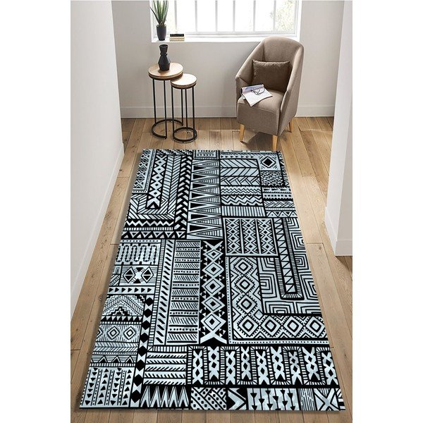 Covor albastru 200x80 cm Modern Design - Rizzoli-image-1