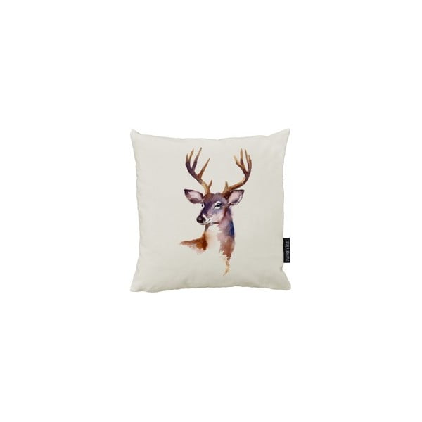 Pernă decorativă 45x45 cm  cu model de Crăciun Smiling Deer – Butter Kings