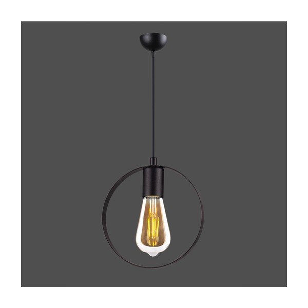 Lustră Squid Lighting Circle, înălțime 113 cm, negru-image-1