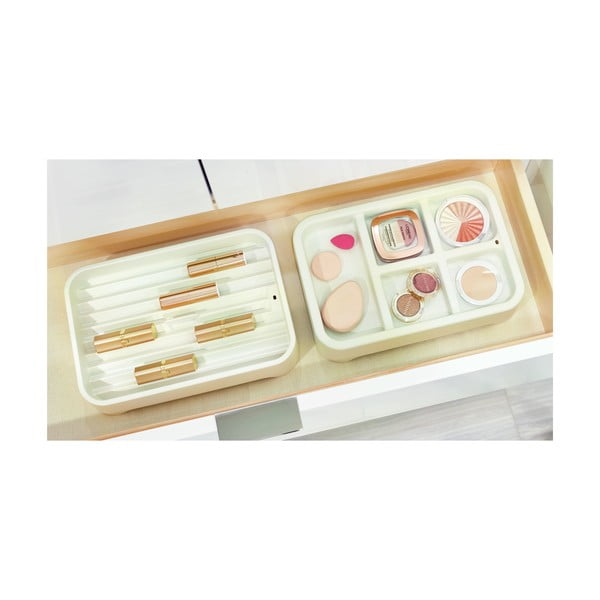 Organizator pentru bijuterii iDesign Eco Bin, 28,12 x 19,23 cm, alb-image-3