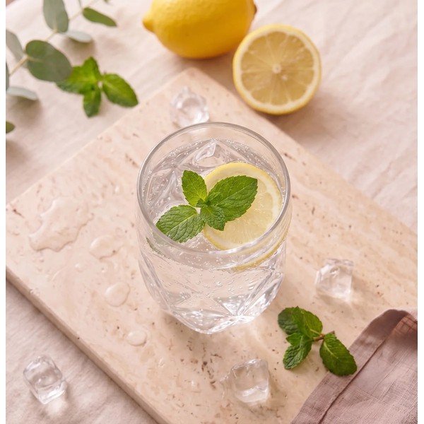 Pahare 6 buc. din sticlă borosilicată 400 ml Geo – Vialli Design-image-2