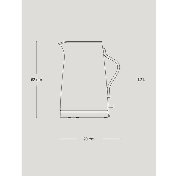 Ceainic electric negru din oțel inoxidabil 1,2 l Emma – Stelton-image-4