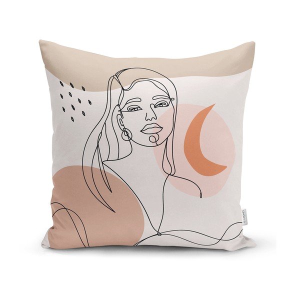 Set 3 fețe de pernă decorative Minimalist Cushion Covers Minimalist Line, 45 x 45 cm-image-3