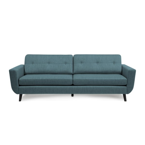 Canapea cu 3 locuri Vivonita Harlem XL, albastru