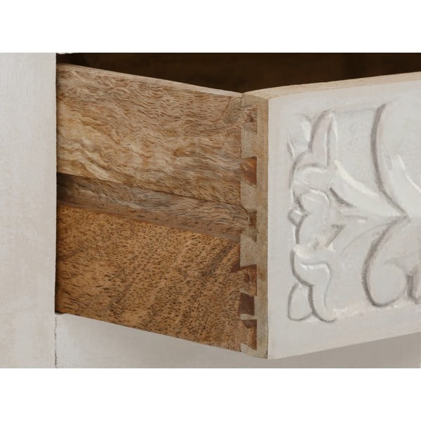 Șifonier crem din lemn de mango 180x40 cm Kalhana – Støraa-image-3