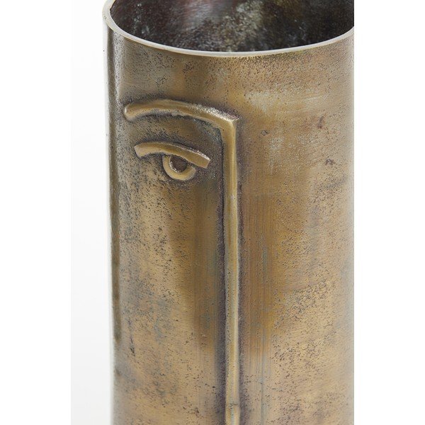Vază în culoarea bronz din aluminiu Capade – Light & Living-image-1