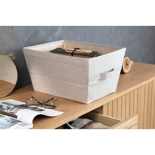 Coș de depozitare de depozitare din material textil 30x40x22 cm Soft Storage – Bigso Box of Sweden-image-2