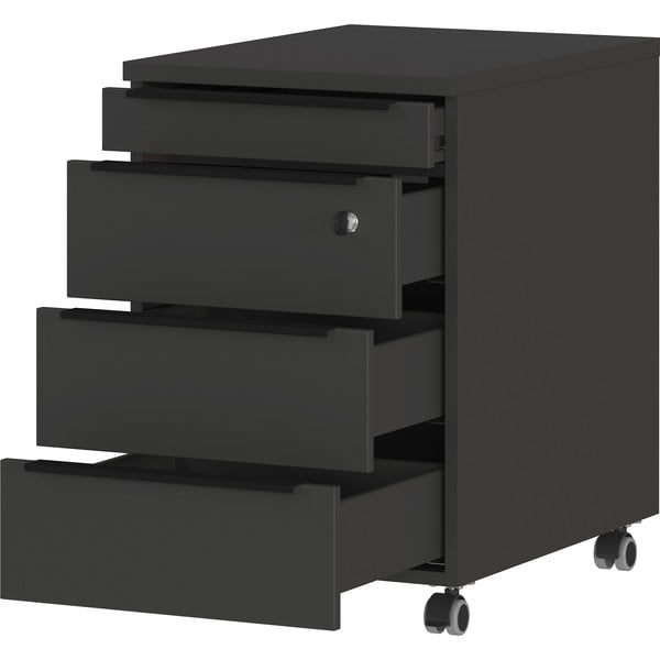 Dulap gri antracit cu încuietoare 42x63 cm Mailand – Germania-image-3