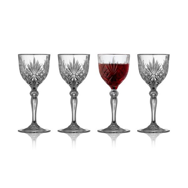 Set de pahare 4 buc. de vin 140 ml Melodia – Lyngby Glas-image-3