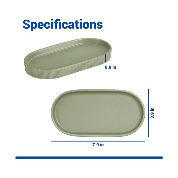 Organizator de baie verde din ceramică Fablo – Wenko-image-3
