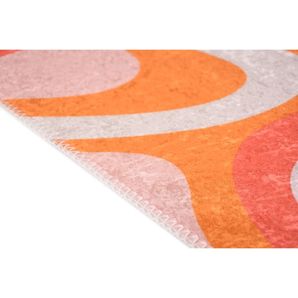 Covor portocaliu lavabil 120x180 cm Colors of Joy – Vitaus-image-2