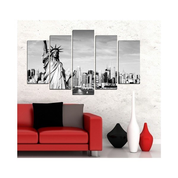 Tablou din mai multe piese 3D Art Rohmudo, 102 x 60 cm-image-1