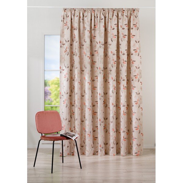 Draperie bej 300x245 cm Fedora – Mendola Fabrics