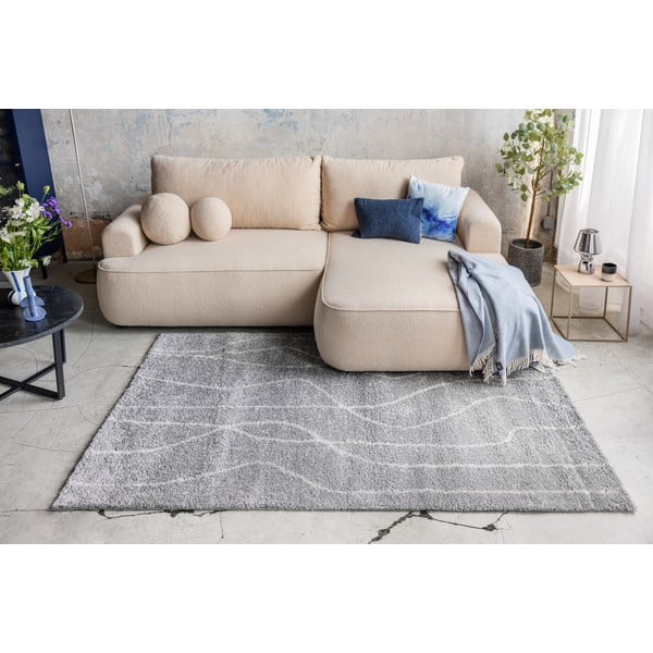 Covor gri 160x230 cm Routa – Universal-image-1