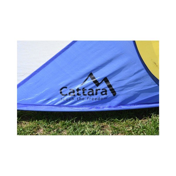 Cort pentru plajă Cattara Ancona, albastru - galben-image-3