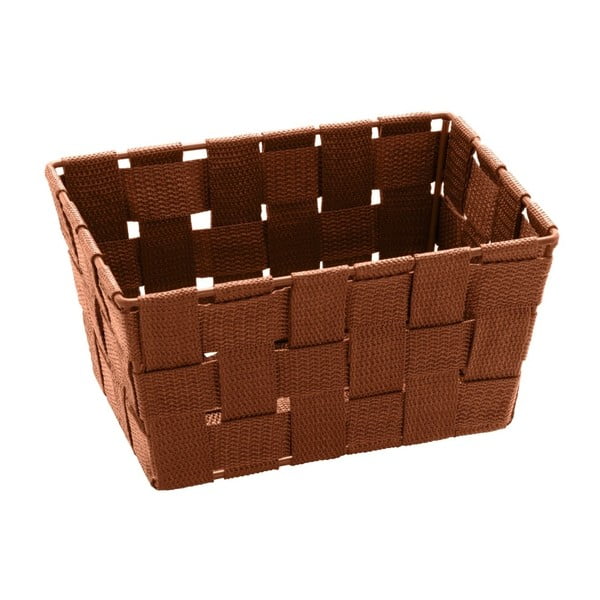 Coș pentru depozitare Wenko Adria, 14 x 19 cm, maro
