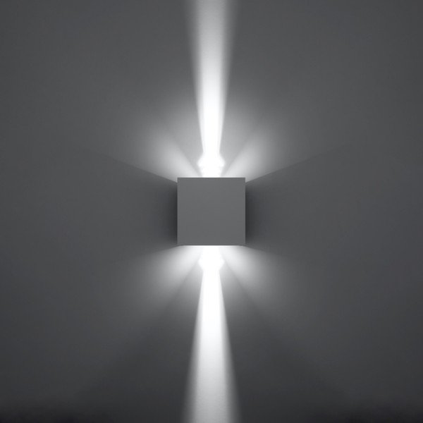 Aplică de perete albă LED Pinio – Sollux-image-3