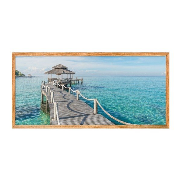 Autocolant Ambiance Chalet at the seaside-image-1