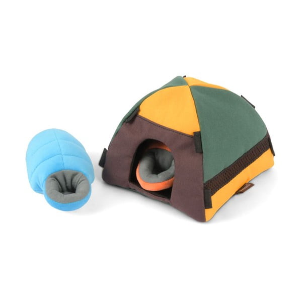 Jucărie pentru câine Tent with sleeping bags – P.L.A.Y.