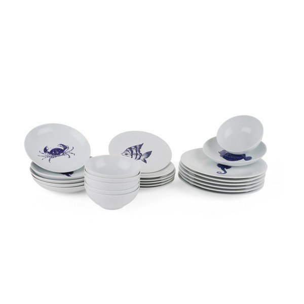 Set veselă 24 piese din porțelan Kutahya Faklia-image-2