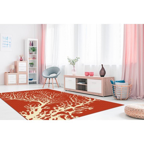 Covor adecvat pentru exterior Floorita Coral, 133 x 190 cm, roșu-image-4
