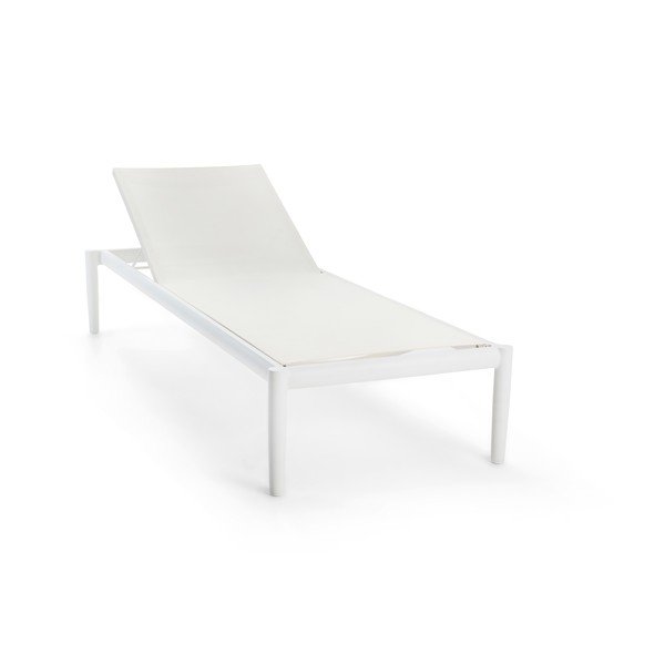 Șezlong de grădină crem din metal Switch – Diphano-image-3