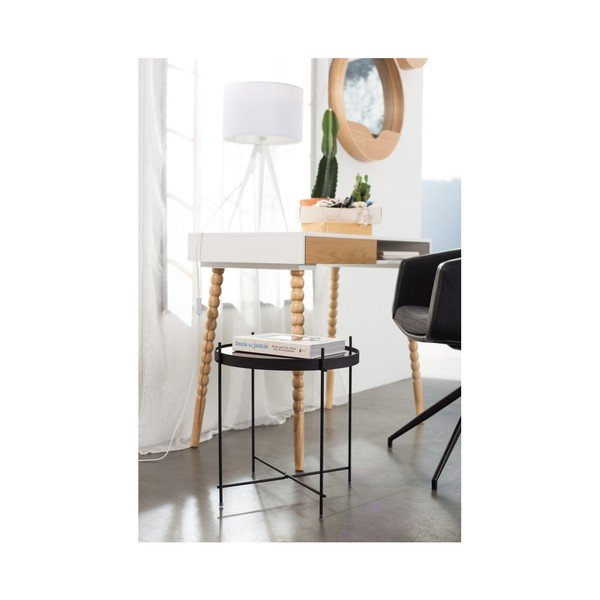 Măsuță auxiliară Zuiver Cupid, negru-image-1
