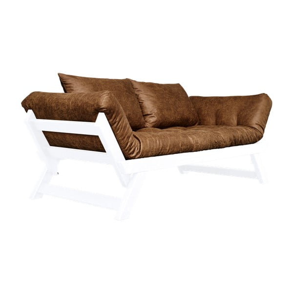 Canapea extensibilă Karup Bebop White/Choco-image-3