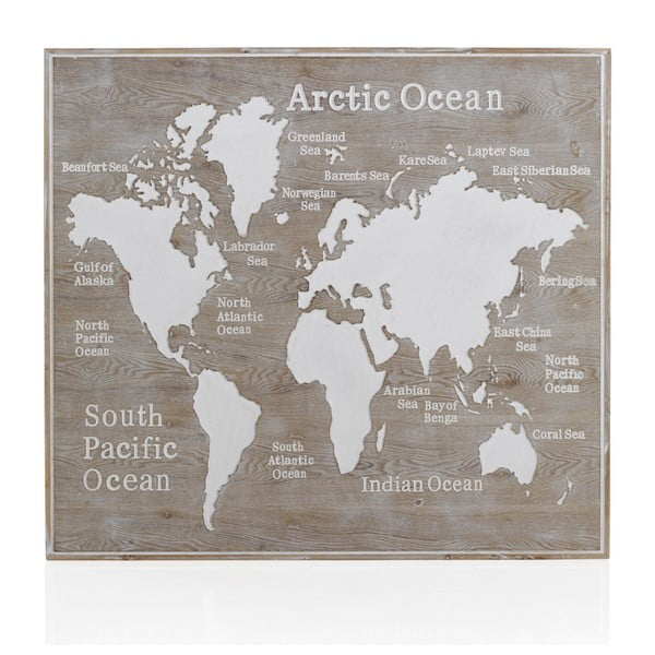 Tăblie din lemn Geese Rustico World, 100 x 110 cm
