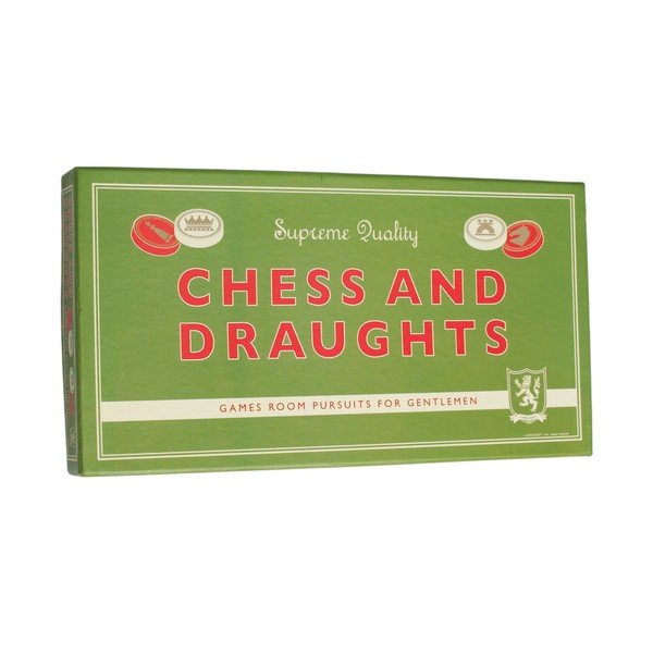 Tablă de joc, șah și dame Rex London Draughts-image-1