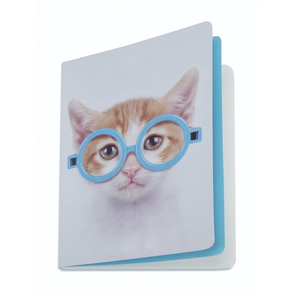 Blocnotes Glasses Cat