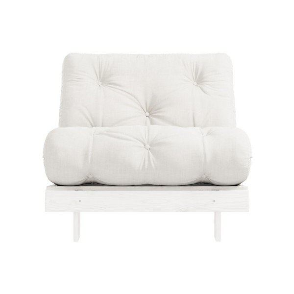 Fotoliu variabil KARUP Design Roots White/Natural-image-1