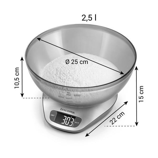 Cântar de bucătărie digital Grand chef – Tescoma-image-3