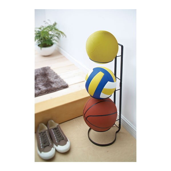 Suport pentru mingi YAMAZAKI Frame, negru-image-2