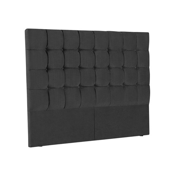 Tăblie pat Kooko Home Hasso, 120 x 200 cm, gri închis-image-1