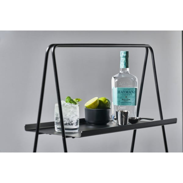 Etajeră cu structură din inox Zone A-Table, negru-image-4