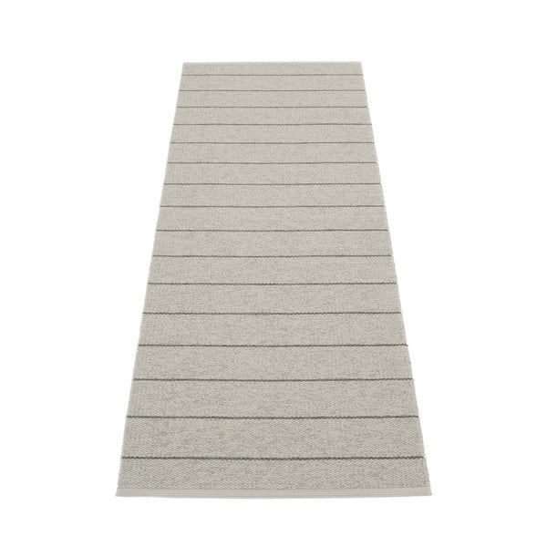 Covor tip traversă pentru interior și exterior gri 70x180 cm Carl Warm Grey – Pappelina