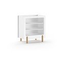 Comodă de copii albă cu masă de schimbat 88x95x57 cm Smile – Vipack