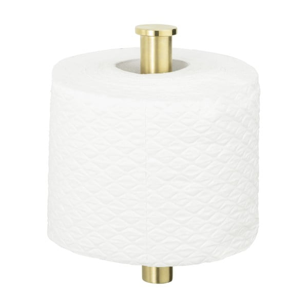 Suport pentru hârtie igienică autoadeziv din oțel inoxidabil Orea Gold – Wenko-image-2